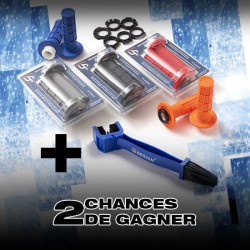 pack Poignées Lock-on + Brosse Chaine